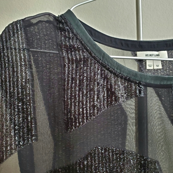 Black Helmut Lang Tank - Picture 3 of 7